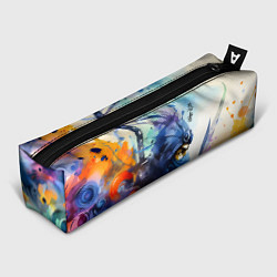 Пенал Японский ниндзя - акварельный набросок