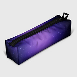 Пенал для ручек Звездочки на фиолетовом фоне, цвет: 3D-принт