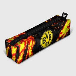 Пенал для ручек Borussia огненные краски, цвет: 3D-принт