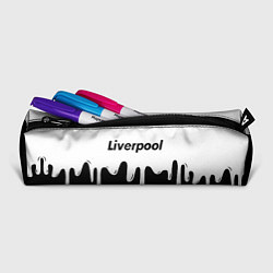 Пенал для ручек Liverpool жидкие краски всплеск, цвет: 3D-принт — фото 2