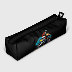 Пенал для ручек Motocross and mountains, цвет: 3D-принт