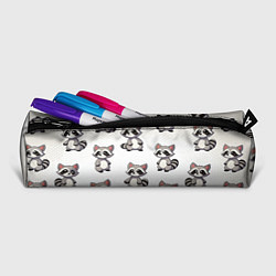 Пенал для ручек Много енотов, цвет: 3D-принт — фото 2