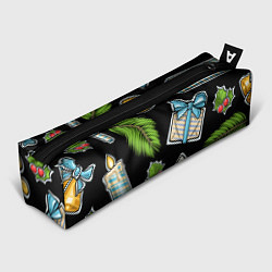 Пенал для ручек Christmas soul, цвет: 3D-принт