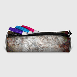 Пенал для ручек Абстракция - gray limestone, цвет: 3D-принт — фото 2