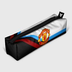 Пенал для ручек Манчестер Юнайтед геометрия спорт, цвет: 3D-принт