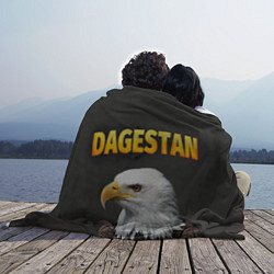 Плед флисовый Dagestan Eagle, цвет: 3D-флис — фото 2