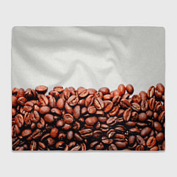 Плед флисовый Coffee, цвет: 3D-велсофт