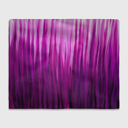 Плед флисовый Фиолетово-черные краски, цвет: 3D-велсофт