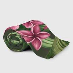 Плед флисовый Райский сад, цвет: 3D-велсофт — фото 2