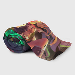 Плед флисовый Sweet Face, цвет: 3D-велсофт — фото 2