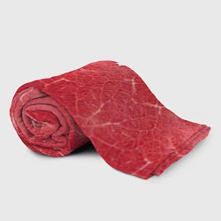 Плед флисовый Мясо 100%, цвет: 3D-велсофт — фото 2