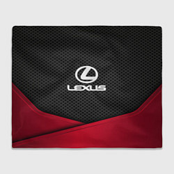 Плед флисовый Lexus: Grey Carbon, цвет: 3D-велсофт