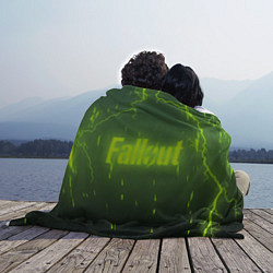 Плед флисовый Fallout: Radiation Storm, цвет: 3D-велсофт — фото 2