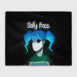 Плед флисовый Sally Face: Light Silhouette, цвет: 3D-велсофт