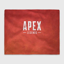 Плед флисовый Apex Legends: Red Logo, цвет: 3D-велсофт