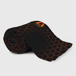 Плед флисовый Apex Legends: Orange Carbon, цвет: 3D-велсофт — фото 2