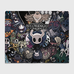 Плед флисовый Hollow Knight, цвет: 3D-велсофт