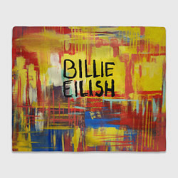 Плед флисовый Billie Eilish: Art, цвет: 3D-велсофт