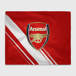 Плед флисовый Arsenal, цвет: 3D-велсофт