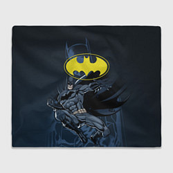Плед флисовый Batman, цвет: 3D-велсофт