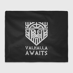 Плед флисовый Valhalla awalts, цвет: 3D-велсофт