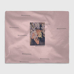 Плед флисовый Сладкая вата, цвет: 3D-велсофт