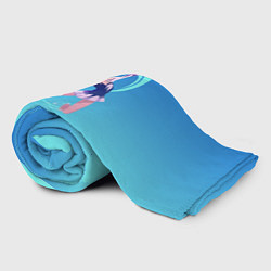 Плед флисовый Фигурное катание, цвет: 3D-велсофт — фото 2