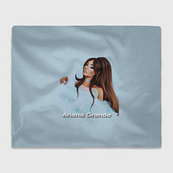 Плед флисовый Ariana Grande Ариана Гранде, цвет: 3D-велсофт