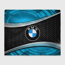 Плед флисовый BMW, цвет: 3D-велсофт