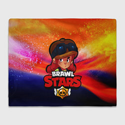 Плед флисовый Brawl Stars - Jessie, цвет: 3D-велсофт