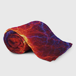 Плед флисовый Лёд и огонь, цвет: 3D-велсофт — фото 2
