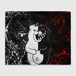 Плед флисовый MONOKUMA, цвет: 3D-велсофт
