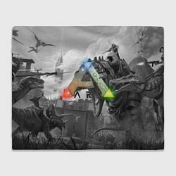 Плед флисовый Ark Survival Evolved, цвет: 3D-велсофт