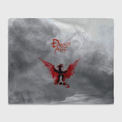 Плед флисовый Dragon Age, цвет: 3D-велсофт
