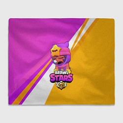 Плед флисовый Brawl stars Sandy, цвет: 3D-велсофт