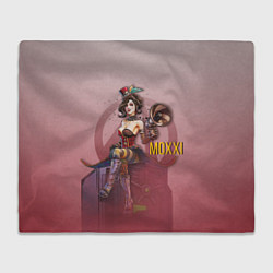 Плед флисовый Mad Moxxi, цвет: 3D-велсофт