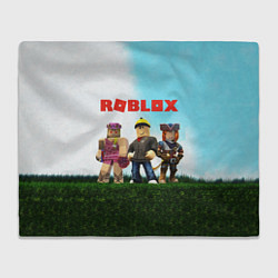 Плед флисовый ROBLOX, цвет: 3D-велсофт