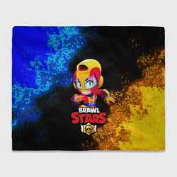 Плед флисовый Brawl Stars MAX, цвет: 3D-велсофт