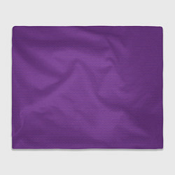 Плед флисовый Фиолетовая волна, цвет: 3D-велсофт