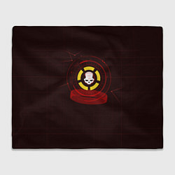 Плед флисовый The Division 2, цвет: 3D-велсофт