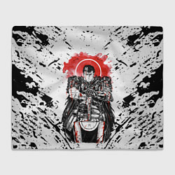 Плед флисовый BERSERK, цвет: 3D-велсофт