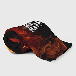 Плед флисовый Ozzy Osbourne, цвет: 3D-велсофт — фото 2