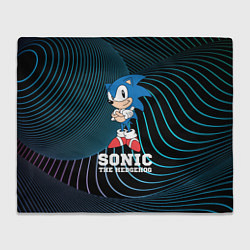 Плед флисовый SONIC СОНИК, цвет: 3D-велсофт