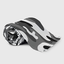 Плед флисовый Камуфляж Sabaton без лого, цвет: 3D-велсофт — фото 2