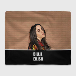 Плед флисовый Billie Eilish, цвет: 3D-велсофт