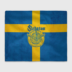 Плед флисовый Sabaton, цвет: 3D-велсофт