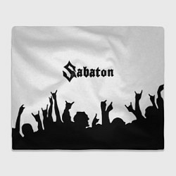 Плед флисовый SABATON, цвет: 3D-велсофт