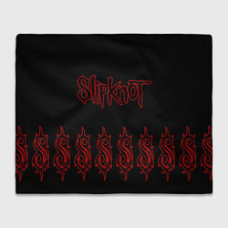 Плед флисовый Slipknot 5, цвет: 3D-велсофт