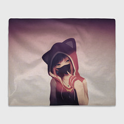 Плед флисовый Аниме, цвет: 3D-велсофт