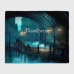 Плед флисовый Bloodborne, цвет: 3D-велсофт